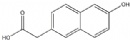 6-Hydroxy-2-naphthaleneacetic Acid