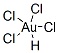 Hydrogen tetrachloroaurate(III), hydrate