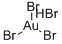 四溴氢金(III)水合物
