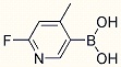 2-Fluoro-4-methylpyridine-5-boronic acid