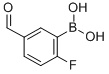 2-Fluoro-5-formylphenylboronic acid